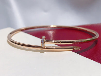 [✨ROSE✨]JUSTE BRACELET 2.5MM DIAMONDS