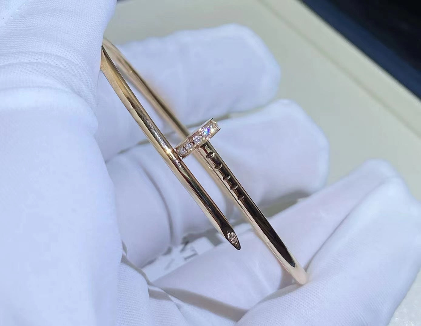 [✨ROSE✨]JUSTE BRACELET 2.5MM DIAMONDS