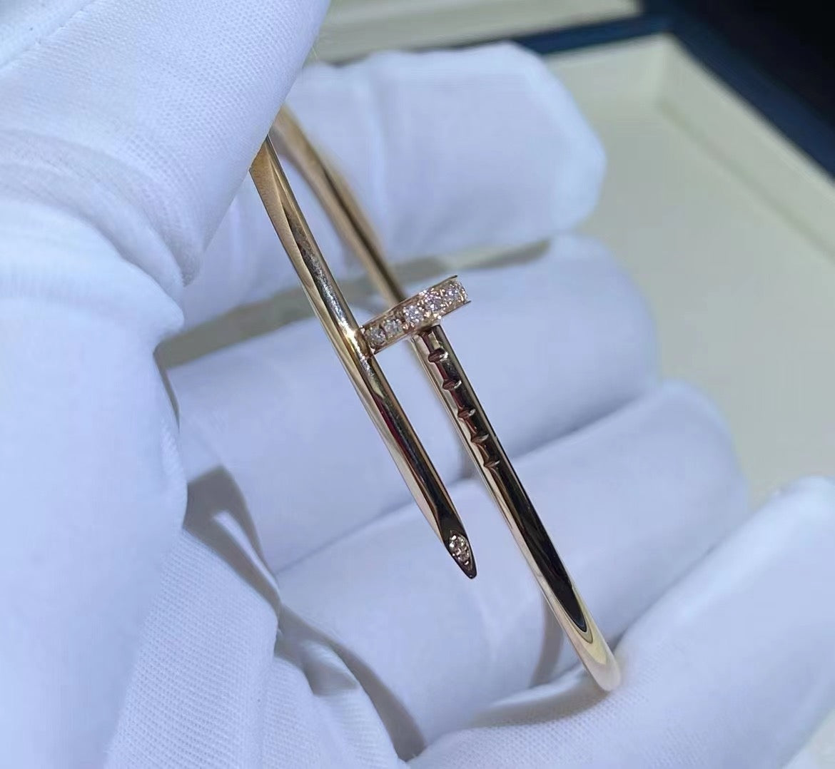 [✨ROSE✨]JUSTE BRACELET 2.5MM DIAMONDS