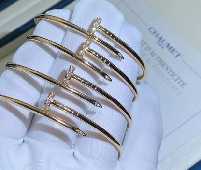 [✨ROSE✨]JUSTE BRACELET 2.5MM DIAMONDS