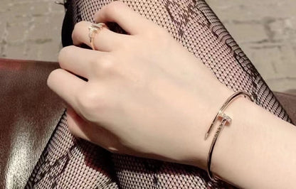 [✨ROSE✨]JUSTE BRACELET 2.5MM DIAMONDS