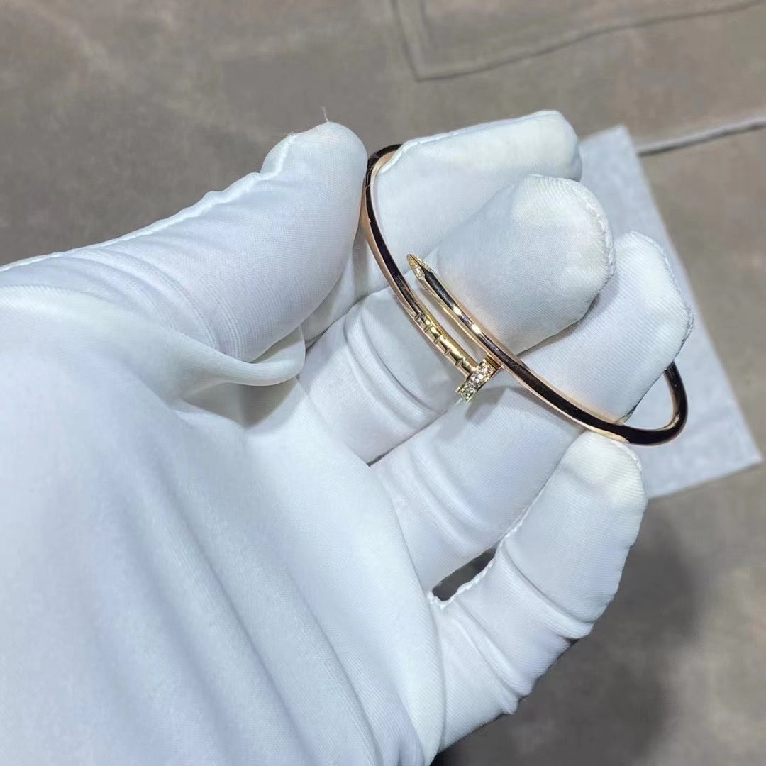 [✨ROSE✨]JUSTE BRACELET 2.5MM DIAMONDS