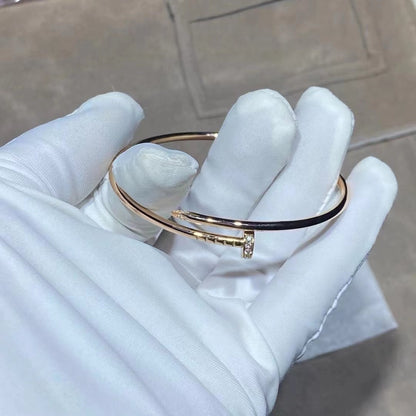 [✨ROSE✨]JUSTE BRACELET 2.5MM DIAMONDS