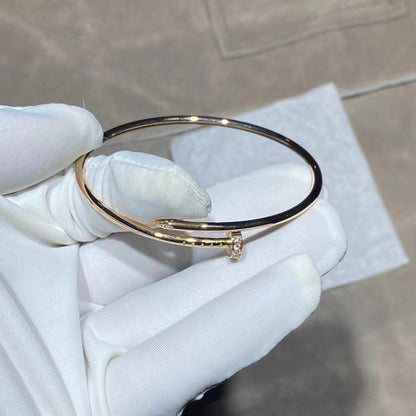 [✨ROSE✨]JUSTE BRACELET 2.5MM DIAMONDS