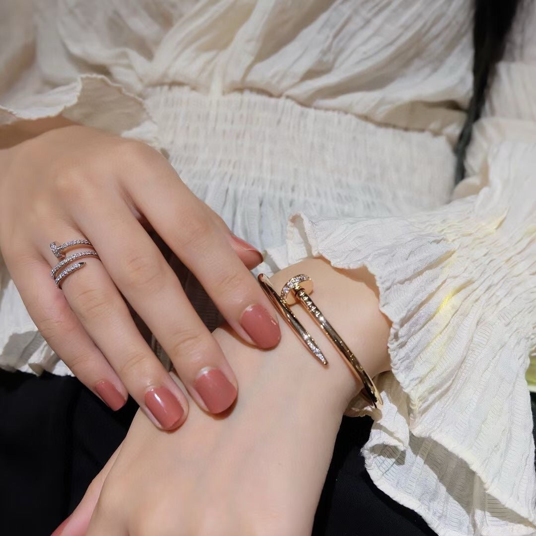 [✨ROSE✨]JUSTE BRACELET 3.5MM DIAMONDS
