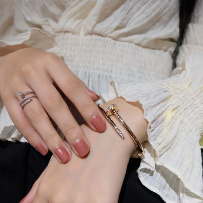 [✨ROSE✨]JUSTE BRACELET 3.5MM DIAMONDS