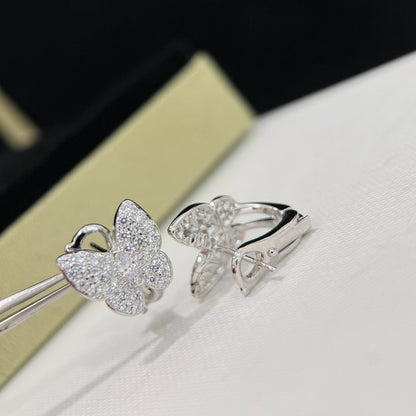 [✨ROSE✨]BUTTERFLY ALL DIAMOND EARRINGS