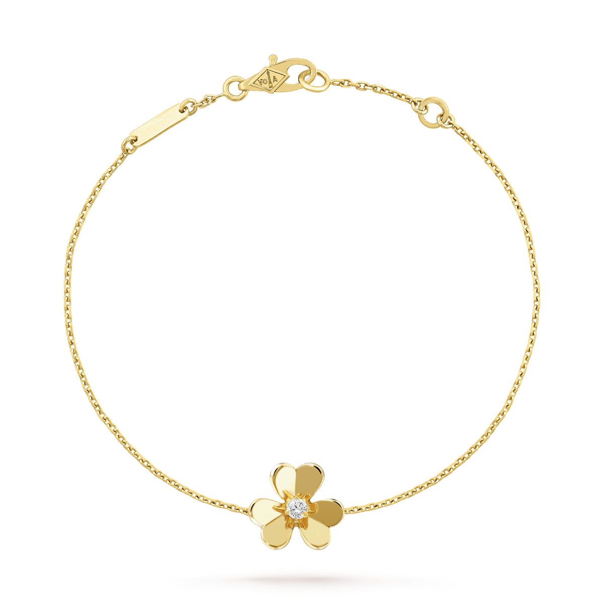 [✨ROSE✨]FRIVOLE GOLD FLOWER PINK MALACHITE BRACELET