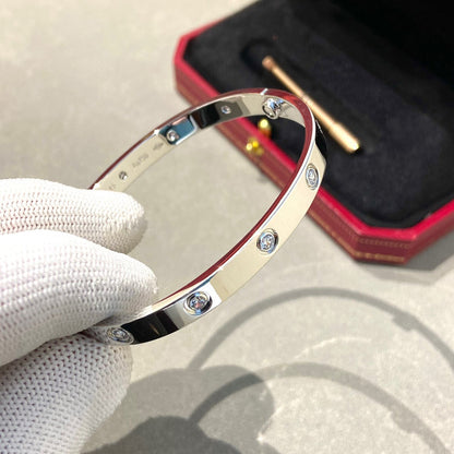 [✨ROSE✨]LOVE BRACELET 6.1MM 10 DIAMONDS