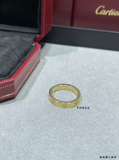 [✨ROSE✨]LOVE RING 4MM NO DIAMOND