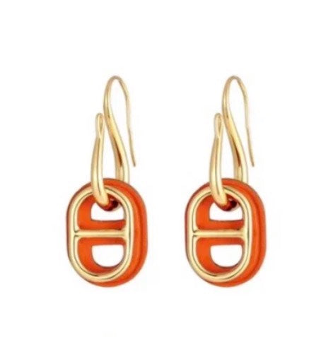 [✨ROSE✨]HM O'MAILLON GOLD EARRINGS