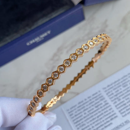 [✨ROSE✨]BEE LOVE GOLD BRACELET FULL DIAMOND