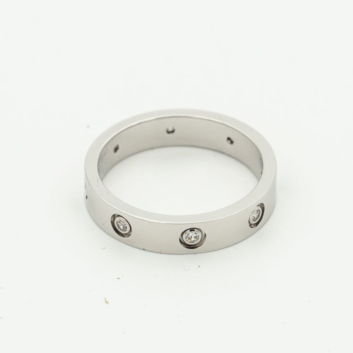 [✨ROSE✨]LOVE RING 3.6MM 8 DIAMONDS