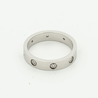 [✨ROSE✨]LOVE RING 3.6MM 8 DIAMONDS