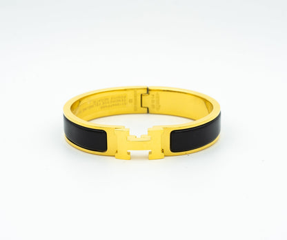 [✨ROSE✨]H BLACK BRACELET