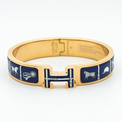 [✨ROSE✨]H BRACELET BLUE CERAMIC