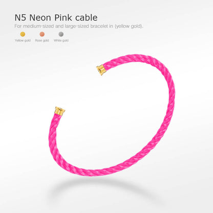 [✨ROSE✨]FORCE SERIES BRACELET CABLES 50 CHOICES (DIY SELECTION)