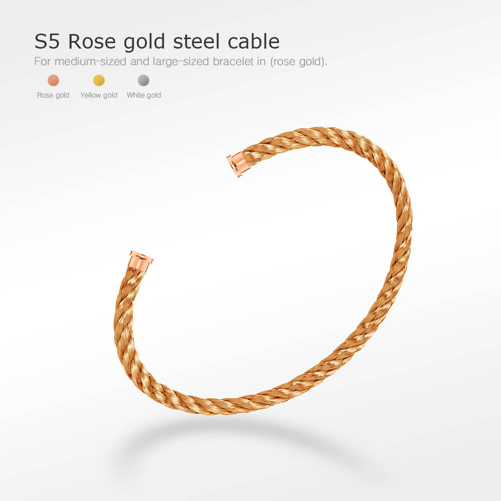 [✨ROSE✨]FORCE SERIES BRACELET CABLES 50 CHOICES (DIY SELECTION)