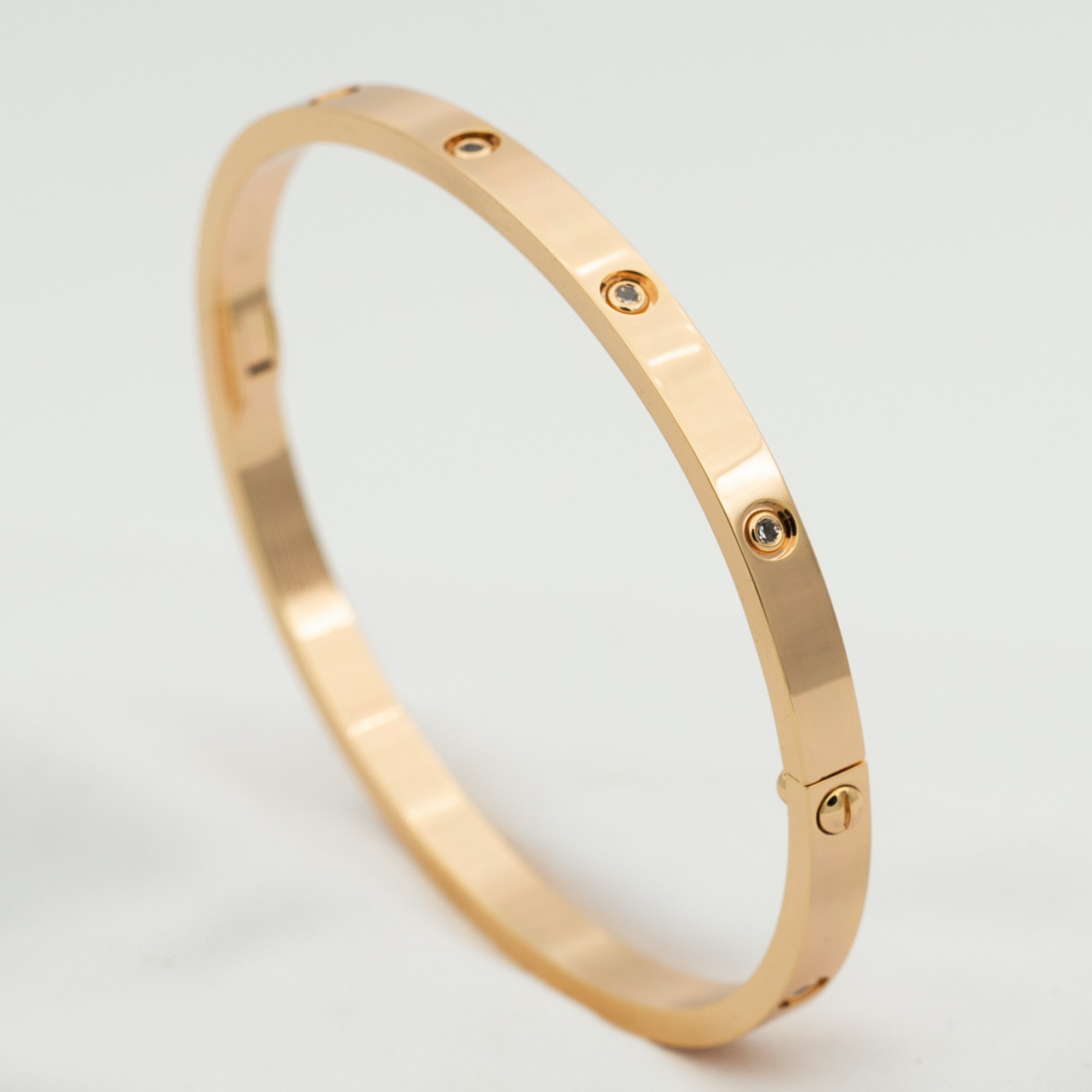 [✨ROSE✨]LOVE BRACELET 3.65MM 10 DIAMONDS