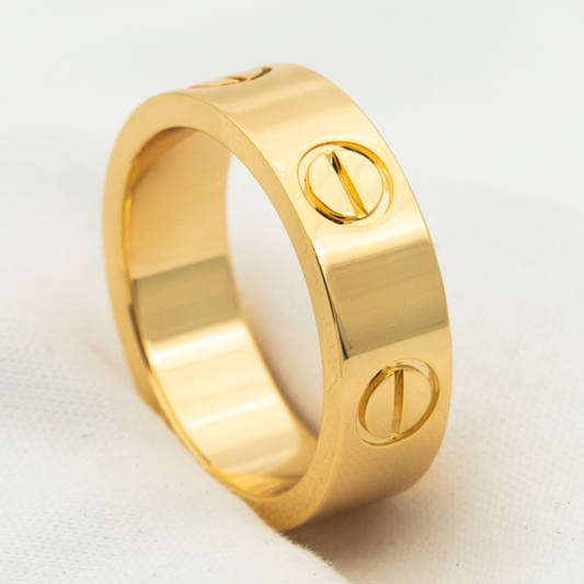 [✨ROSE✨]LOVE RING 5.5MM NO DIAMOND