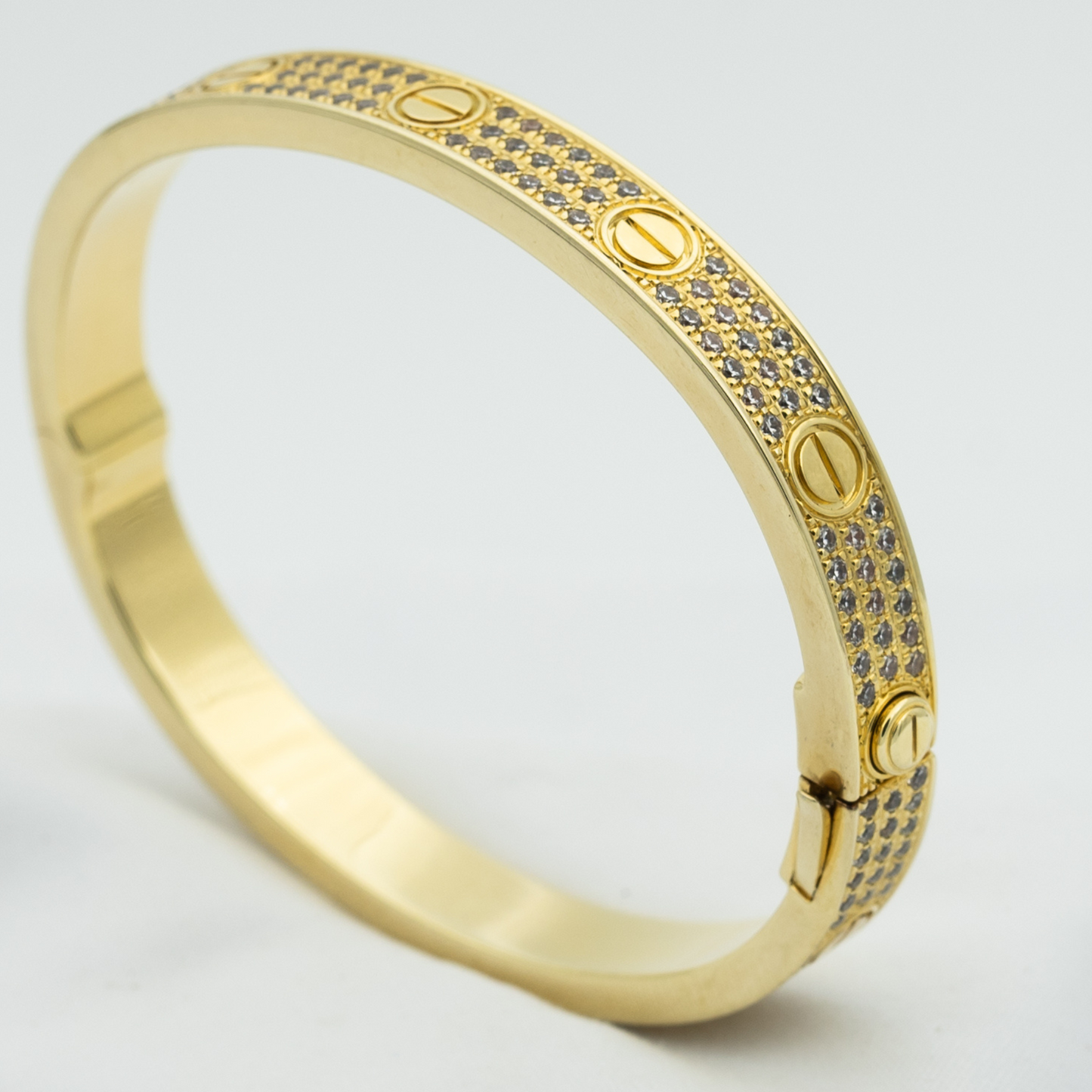 [✨ROSE✨]LOVE BRACELET 6.1MM DIAMOND-PAVED