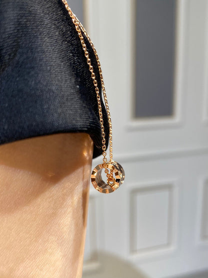 [✨ROSE✨]BEE LOVE DIAMOND NECKLACE