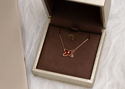 [✨ROSE✨]JEUX DE NECKLACE 1 DIAMOND