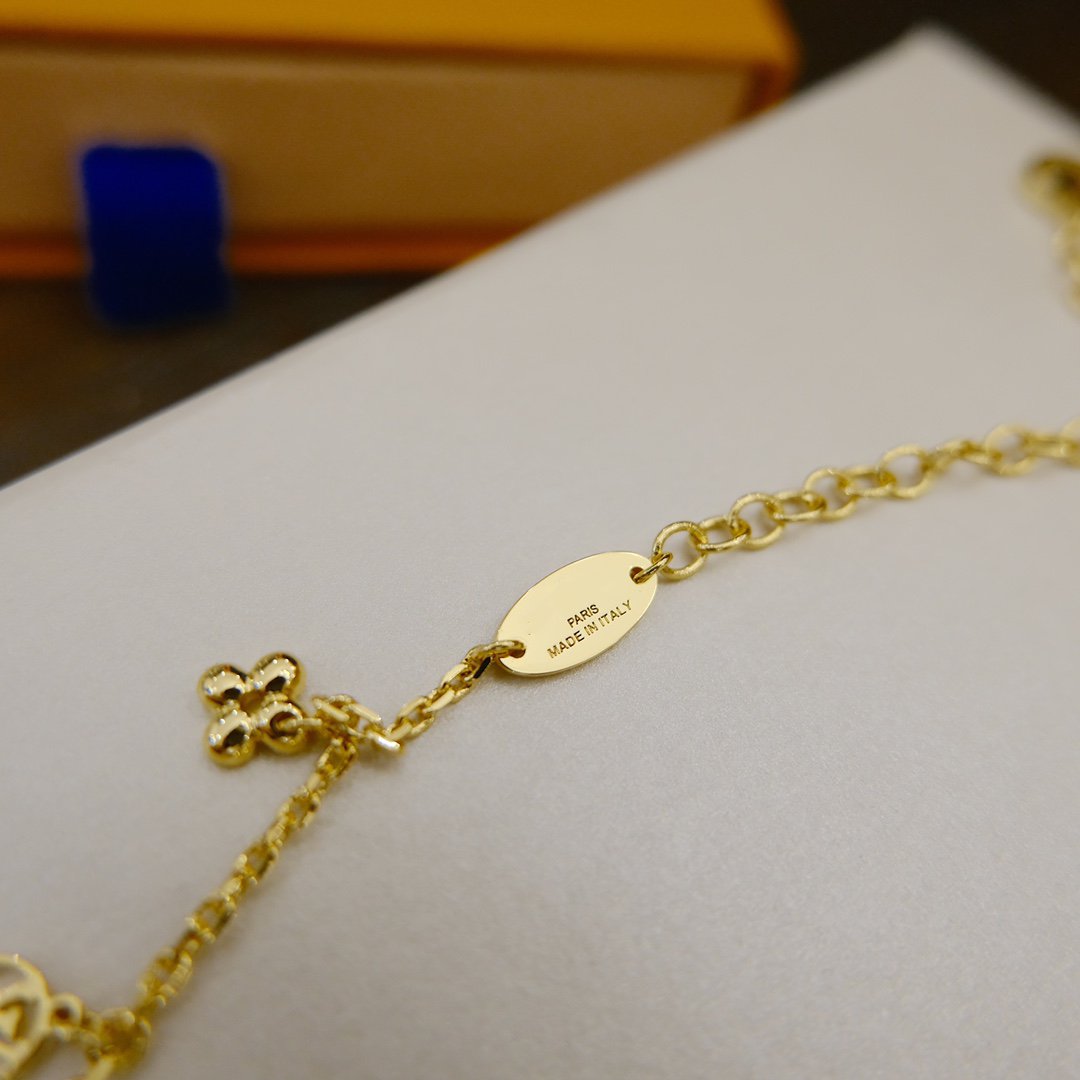 [✨ROSE✨]BLOOMING SUPPLE NECKLACE BRASS
