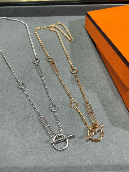 [✨ROSE✨]HM STERLING CHAINE D'ANCRE HEART