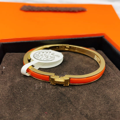 [✨ROSE✨]CLASSIC HM CLIC RED 8MM ENAMEL BRACELET
