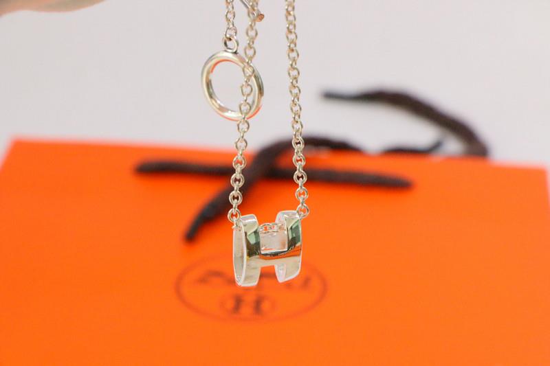 [✨ROSE✨]HM NECKLACE H LETTER OVAL SERIES