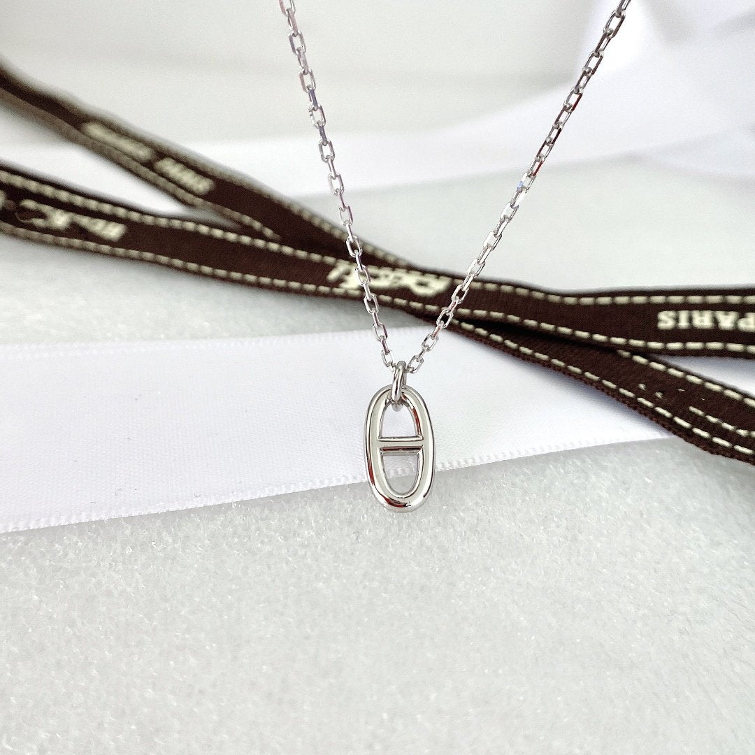 [✨ROSE✨]HM PIG NOSE NECKLACE