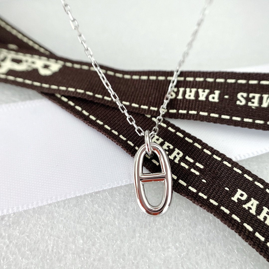 [✨ROSE✨]HM PIG NOSE NECKLACE