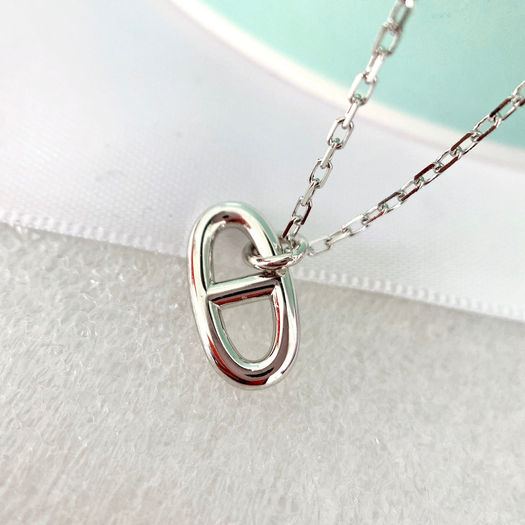 [✨ROSE✨]HM PIG NOSE NECKLACE