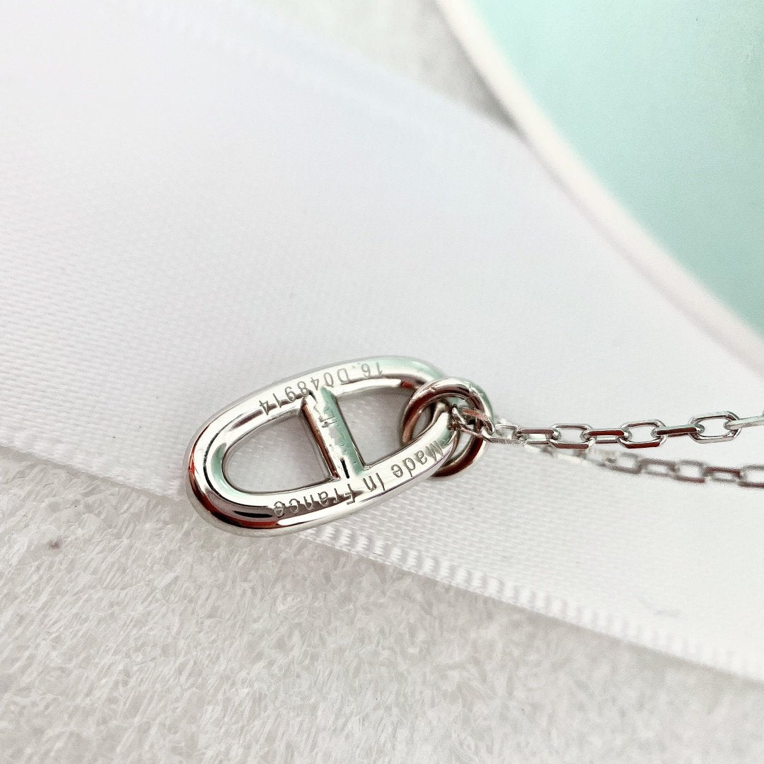 [✨ROSE✨]HM PIG NOSE NECKLACE