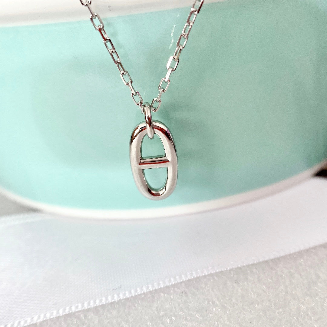 [✨ROSE✨]HM PIG NOSE NECKLACE