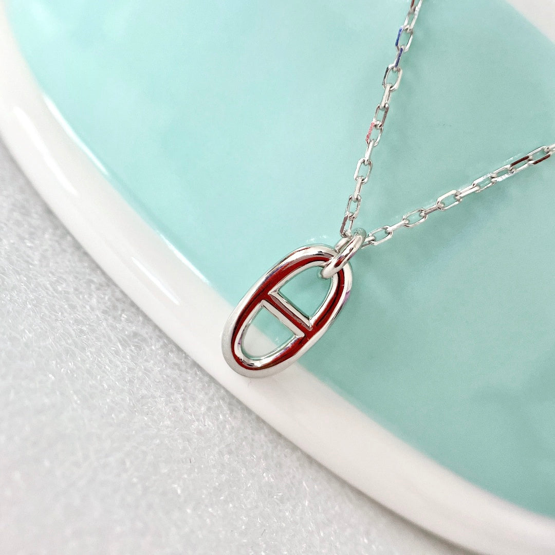 [✨ROSE✨]HM PIG NOSE NECKLACE