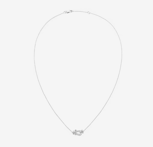 [✨ROSE✨]FORCE 10 DIAMOND SILVER NECKLACE MINI MODEL