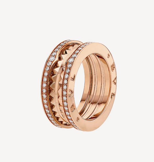 [✨ROSE✨]ZERO 1 ROCK DIAMOND PINK GOLD