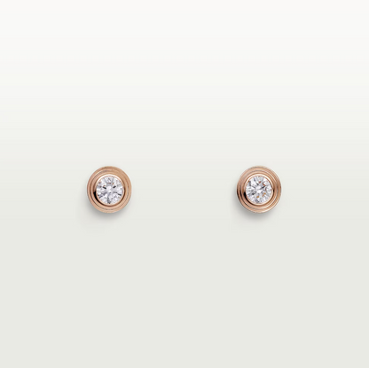 [✨ROSE✨]DAMOUR DIAMOND EARRINGS
