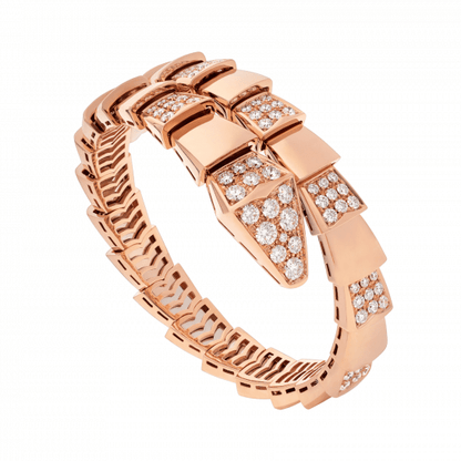 [✨ROSE✨]SERPENTI BRACELET PINK GOLD DIAMOND