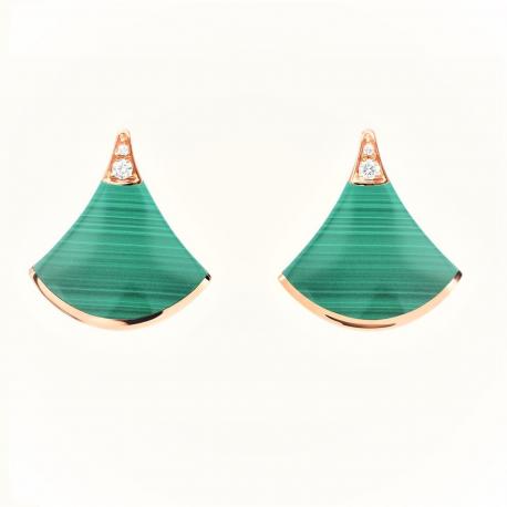 [✨ROSE✨]DIVAS DREAM EARRINGS PINK GOLD