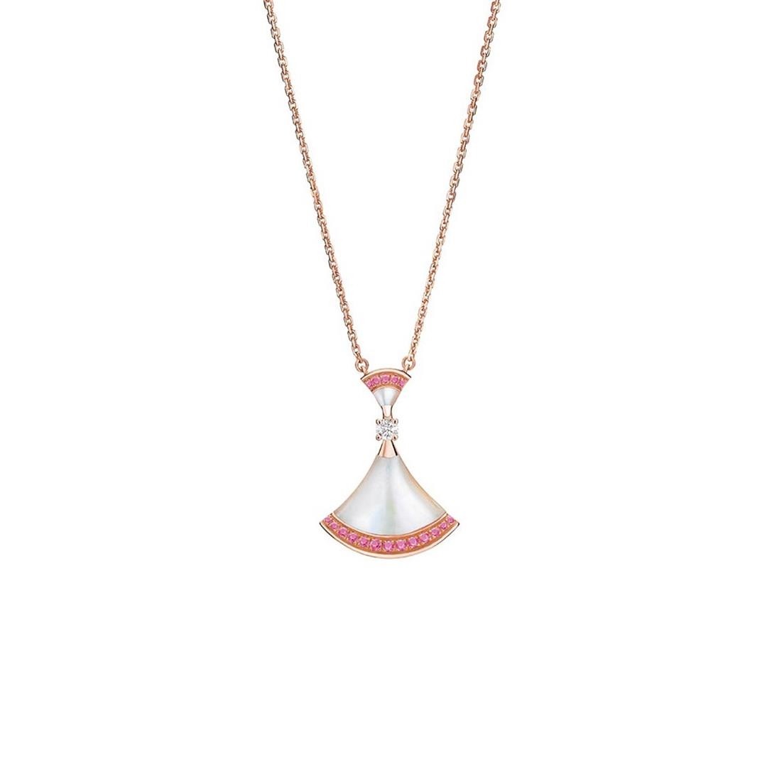 [✨ROSE✨]DREAM NECKLACE MOP PINK DIAMOND