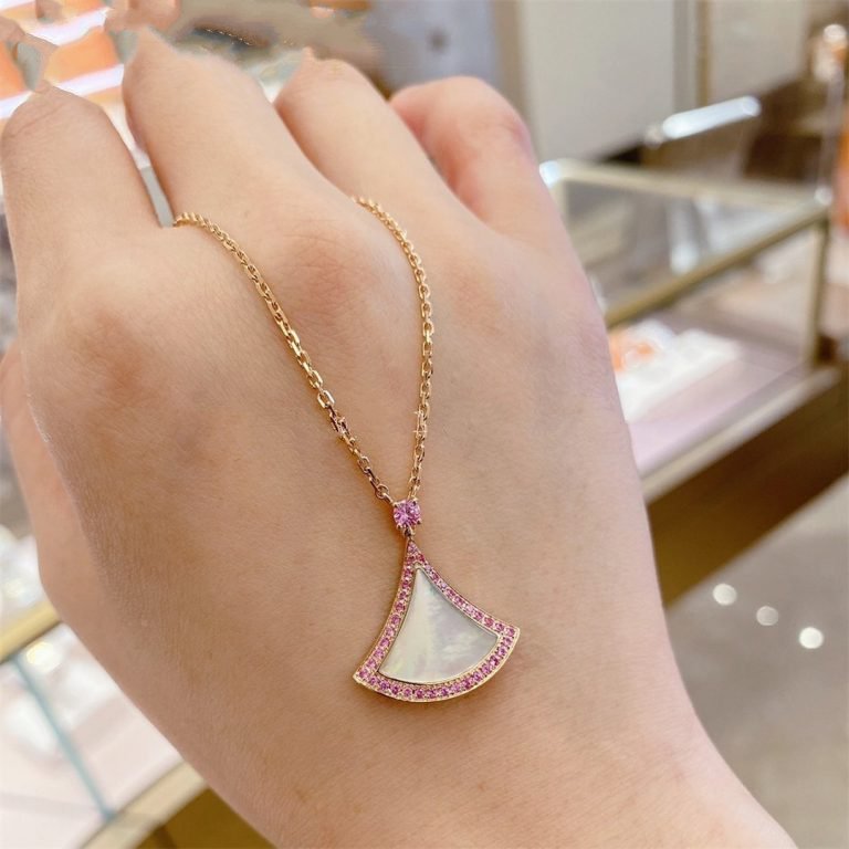 [✨ROSE✨]DREAM NECKLACE MOP DIAMOND PINK