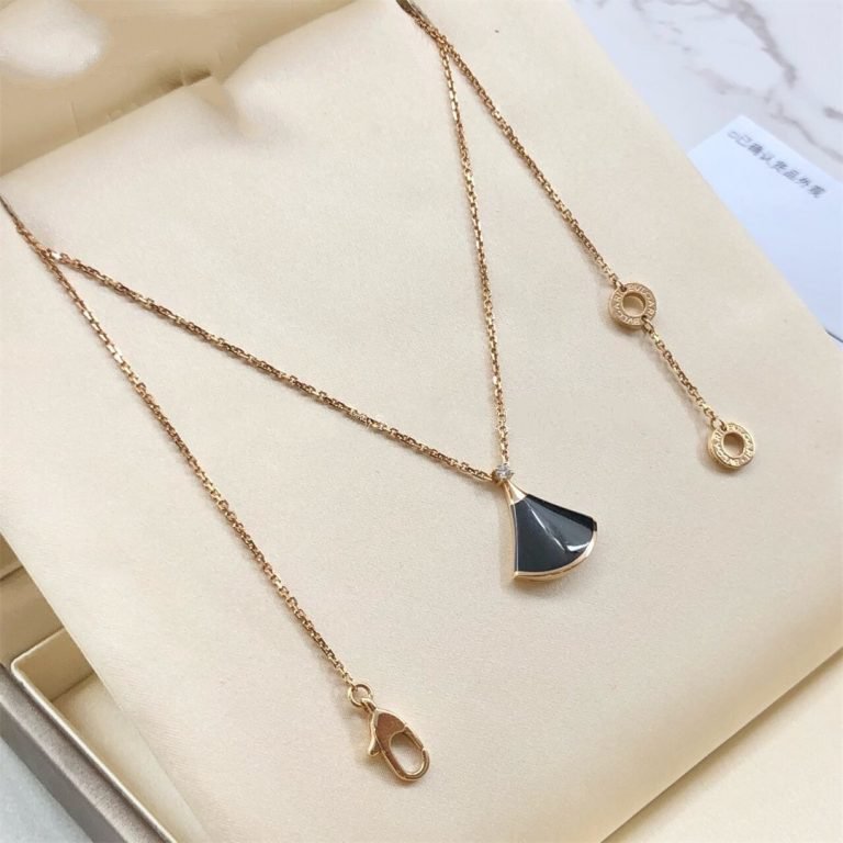 [✨ROSE✨]DREAM NECKLACE ONYX 1 DIAMOND