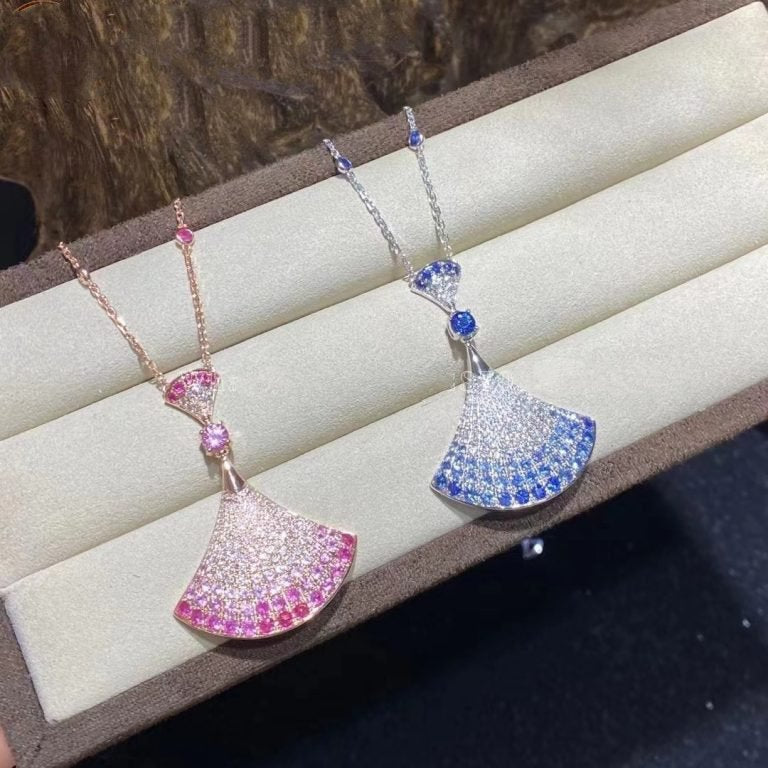 [✨ROSE✨]DREAM NECKLACE AGATE SILVER DIAMOND