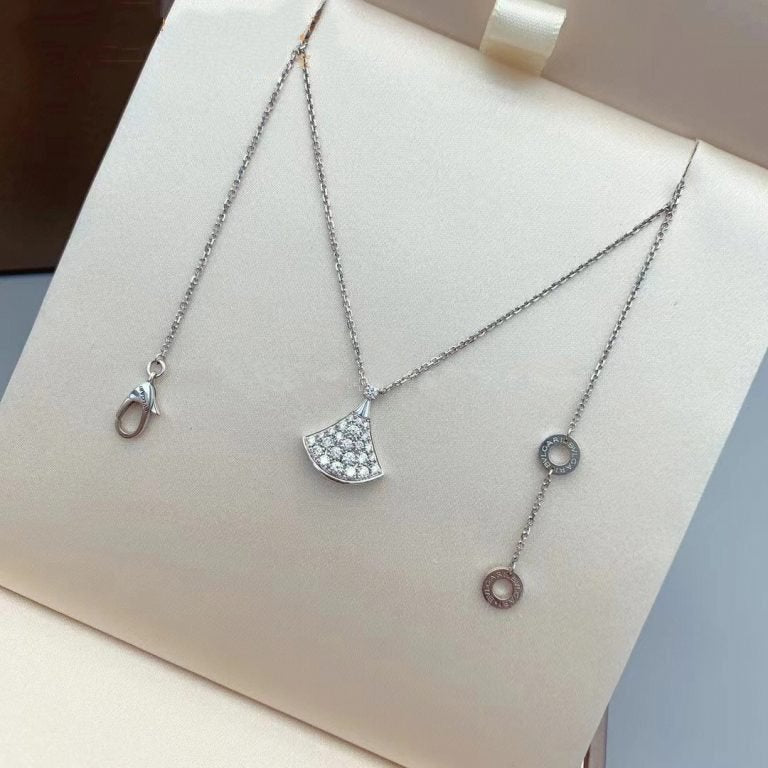 [✨ROSE✨]DREAM NECKLACE SILVER DIAMOND