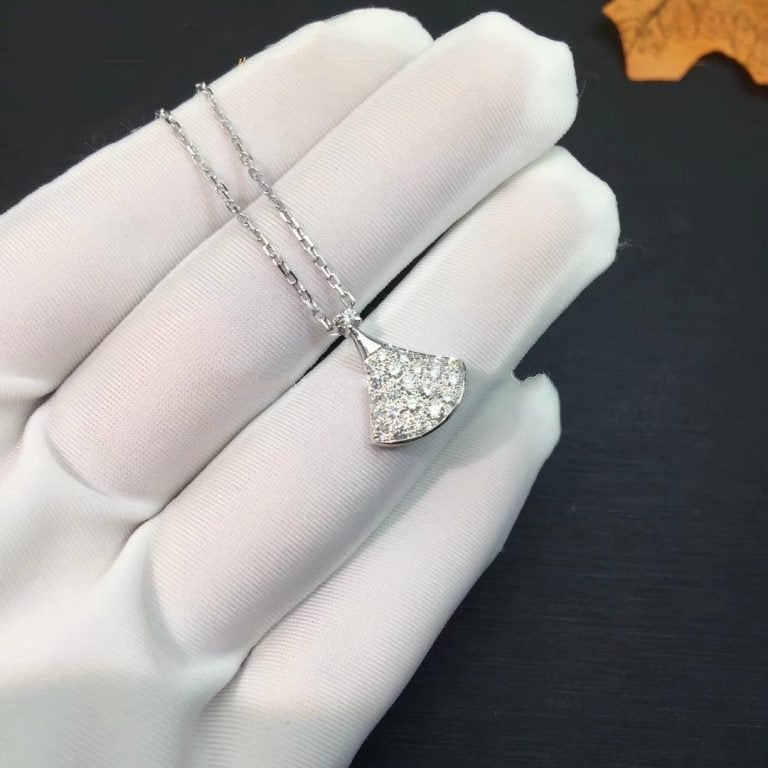 [✨ROSE✨]DREAM NECKLACE SILVER DIAMOND