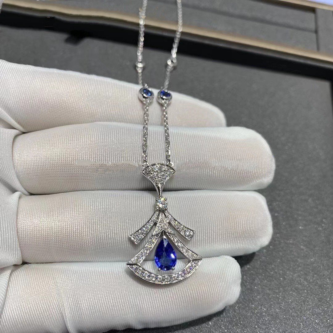 [✨ROSE✨]DREAM NECKLACE AGATE DIAMOND SILVER
