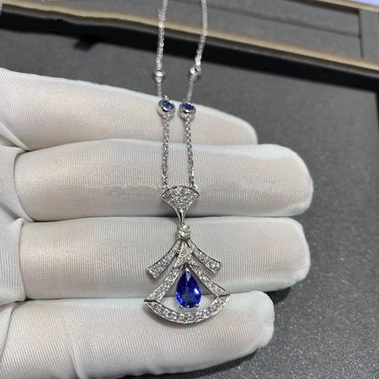 [✨ROSE✨]DREAM NECKLACE AGATE DIAMOND SILVER